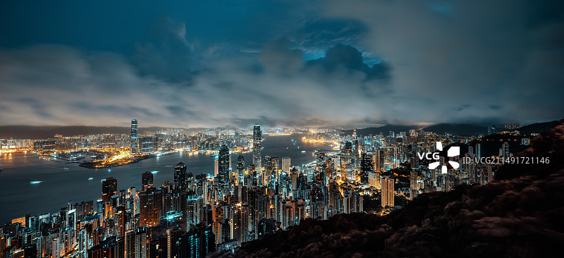 中国香港城市风光图片素材