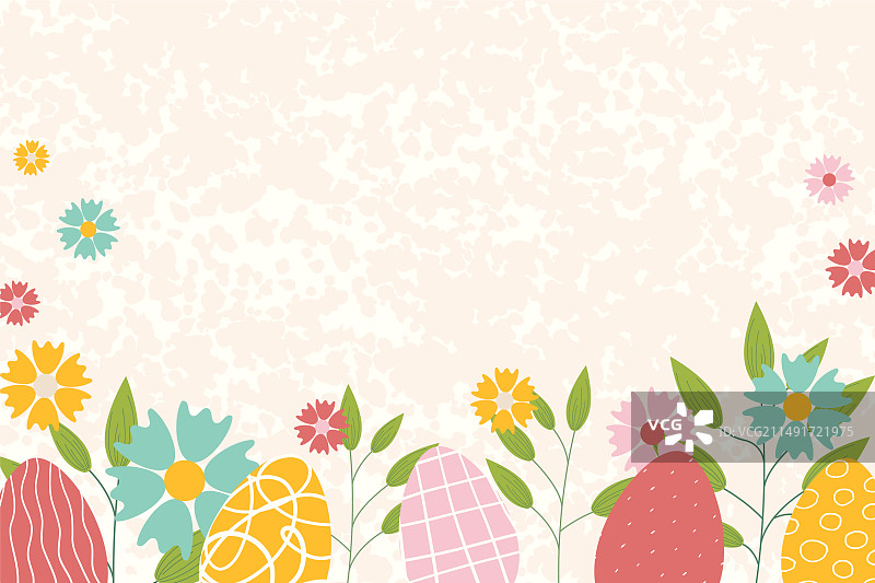 潮流复活节banner背景模版图片素材