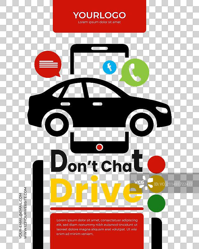 安全驾驶珍惜生命理念图片素材