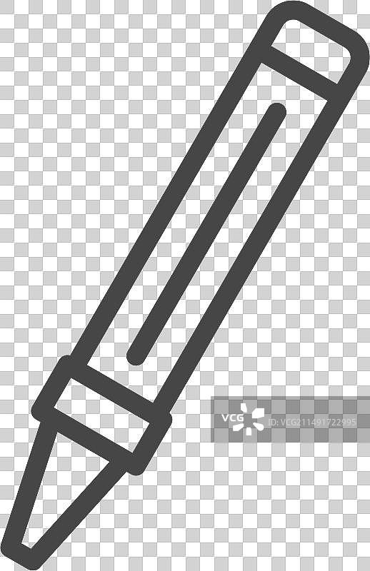 蜡笔线条图标图片素材