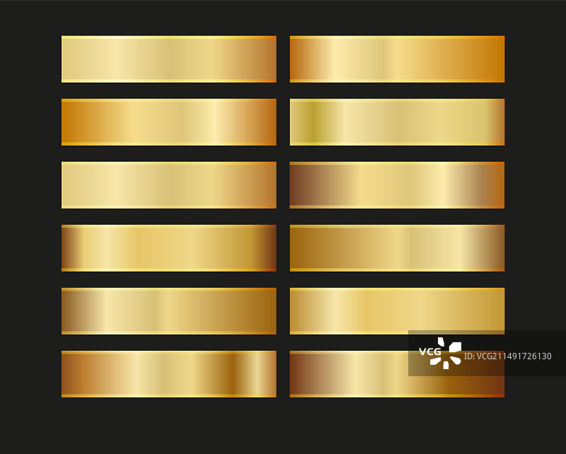 全息银色青铜色和金色箔图片素材