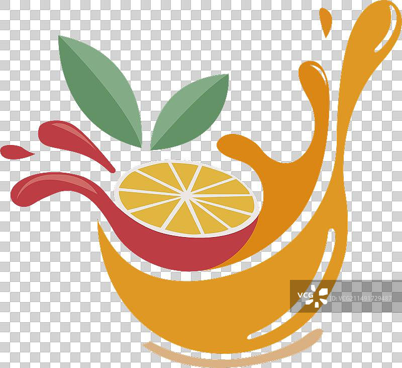 果汁店logo模板图片素材