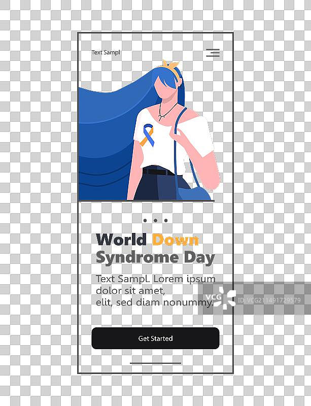 世界唐氏综合征日图片素材