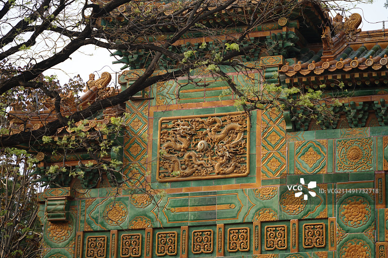 北京十方普觉寺卧佛寺图片素材