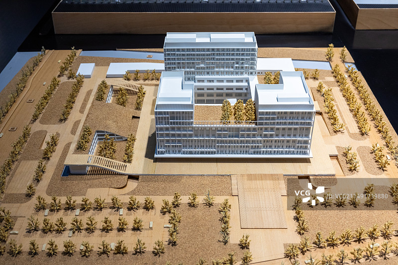 上海奉贤规划资源展示馆中国福利会国际和平妇幼保健院奉贤院区图片素材