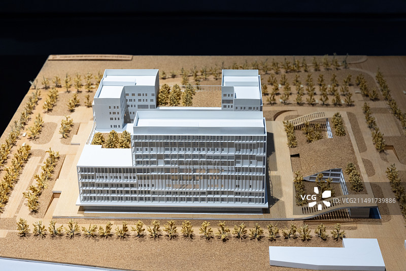 上海奉贤规划资源展示馆中国福利会国际和平妇幼保健院奉贤院区图片素材