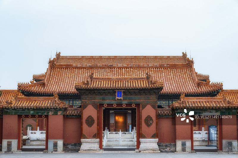 故宫博物院慈宁宫建筑图片素材