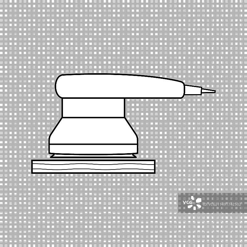 电动砂光机图标图片素材