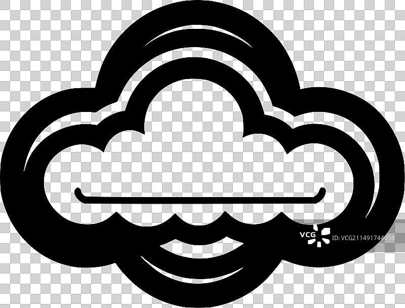 高品质云朵T恤logo图片素材