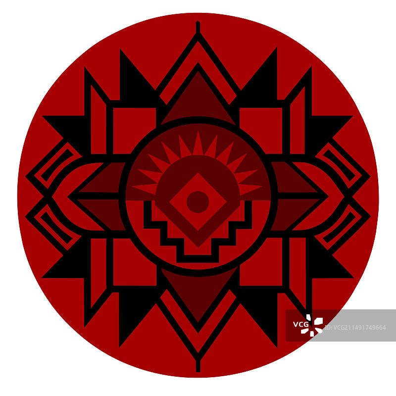 民族风伊卡特图案艺术图片素材