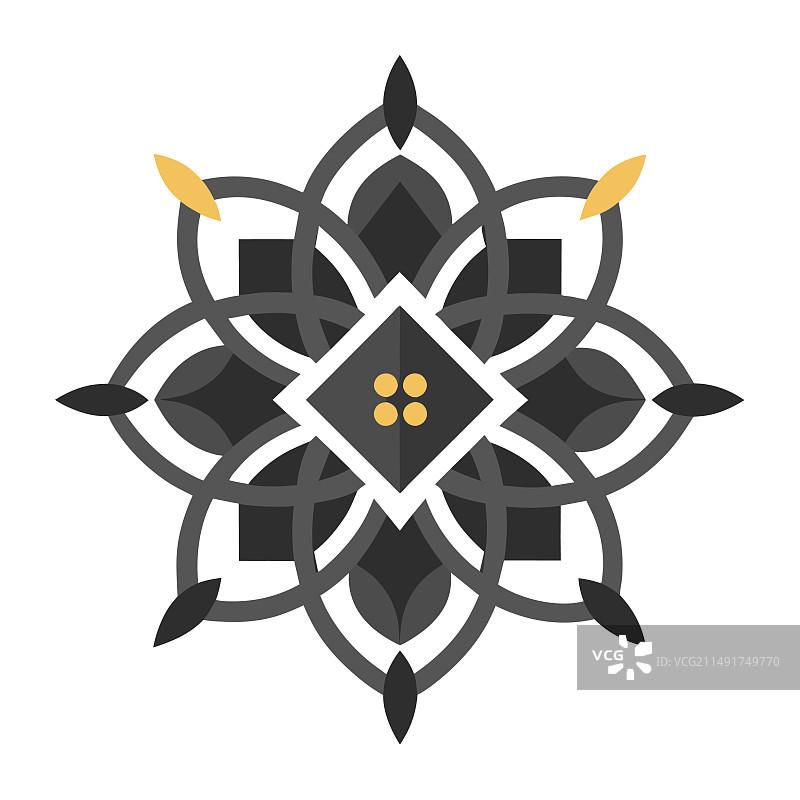 民族风伊卡特图案艺术图片素材