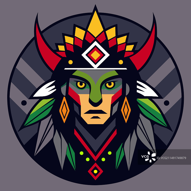 民族风伊卡特图案艺术图片素材