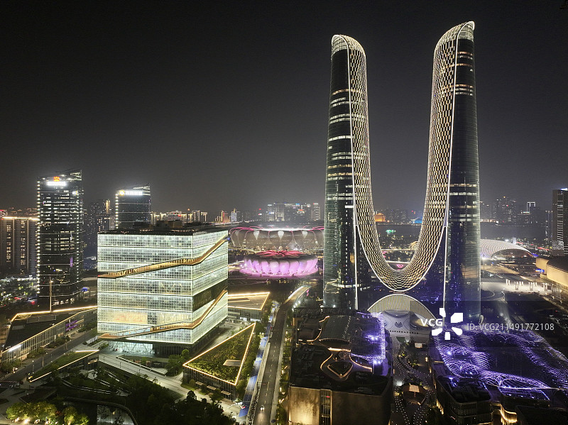 杭州奥体中心图片素材