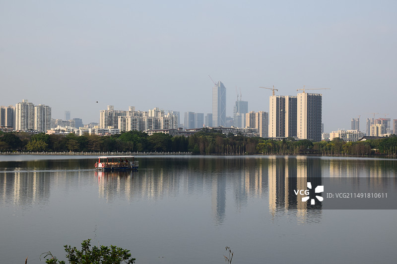 海珠湖公园风景图片素材