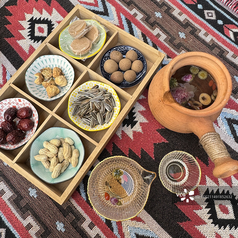 围炉煮茶图片素材