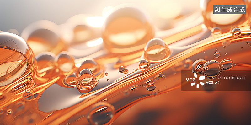 【AI数字艺术】美妆水油背景图片素材