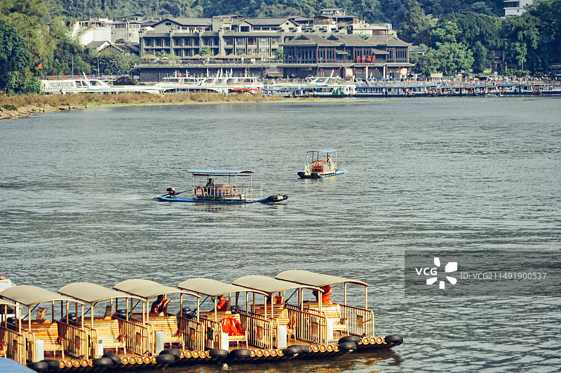 兴坪码头图片素材