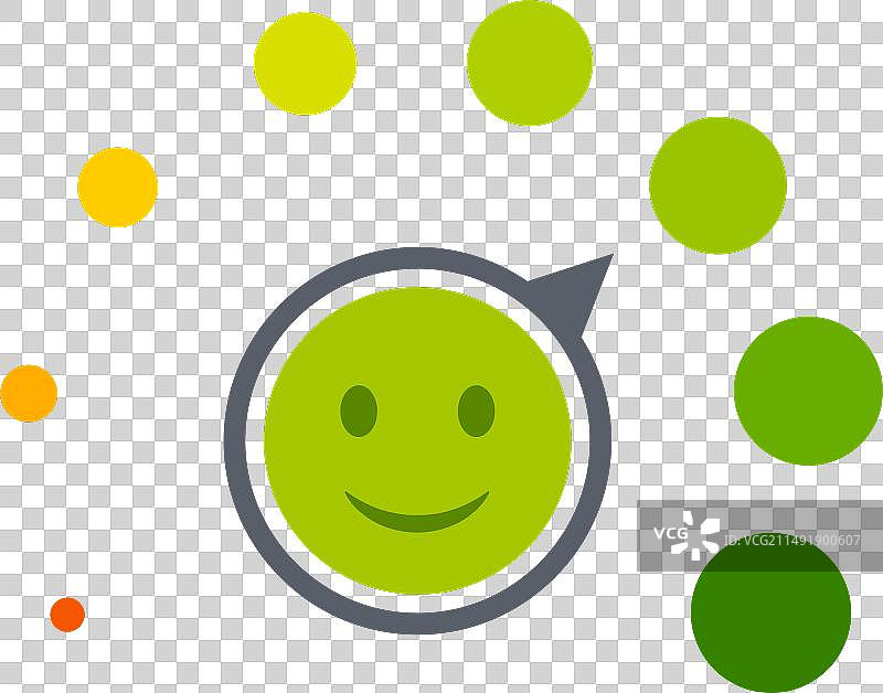 客户满意度圆形指示器颜色图片素材