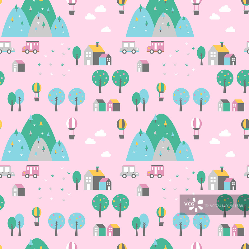 自然无缝图案图片素材