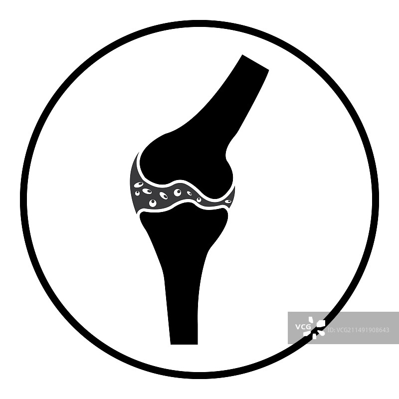 骨关节退行性变图标图片素材