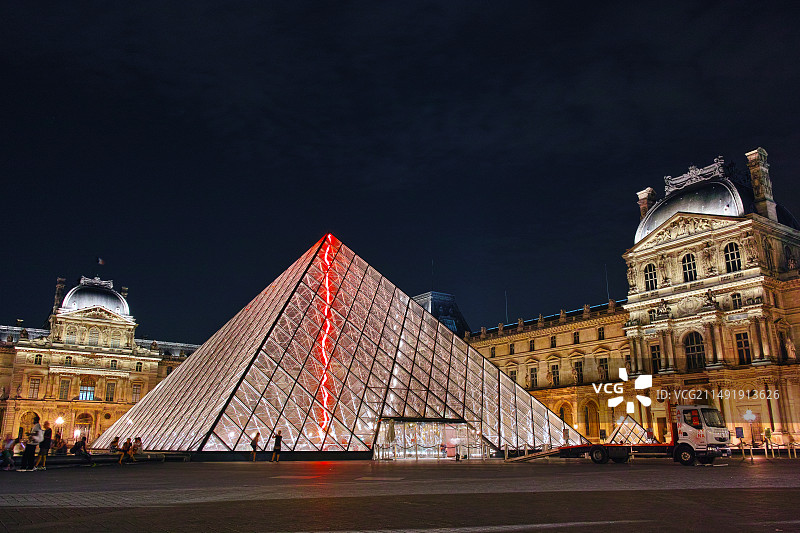 卢浮宫图片素材