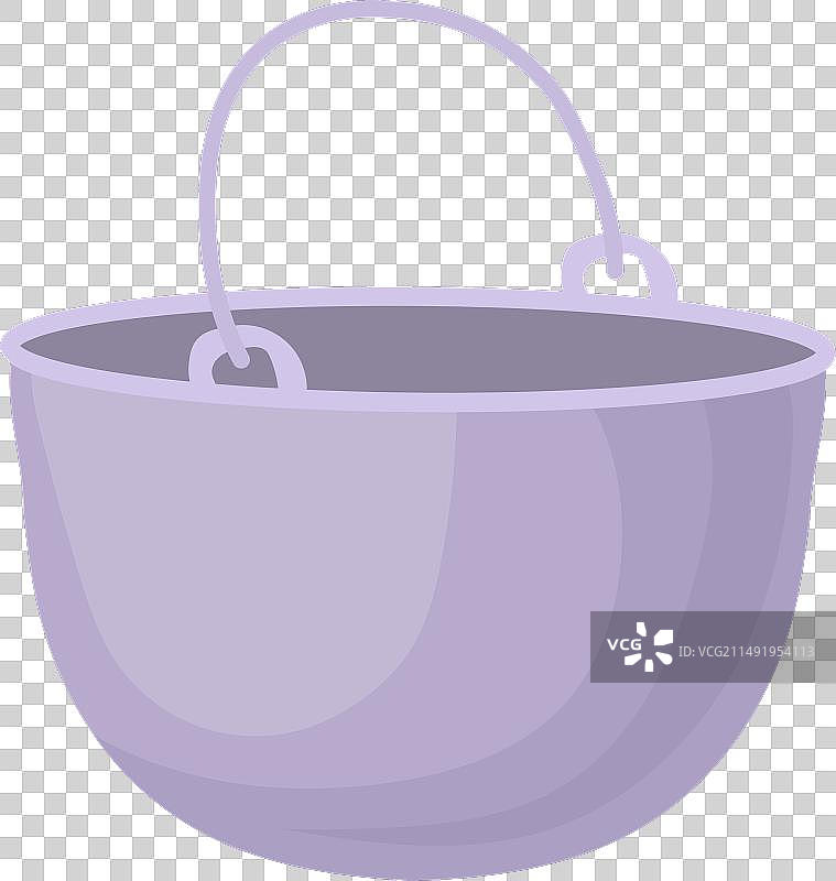 户外烹饪用卡通钢制野营锅图标图片素材