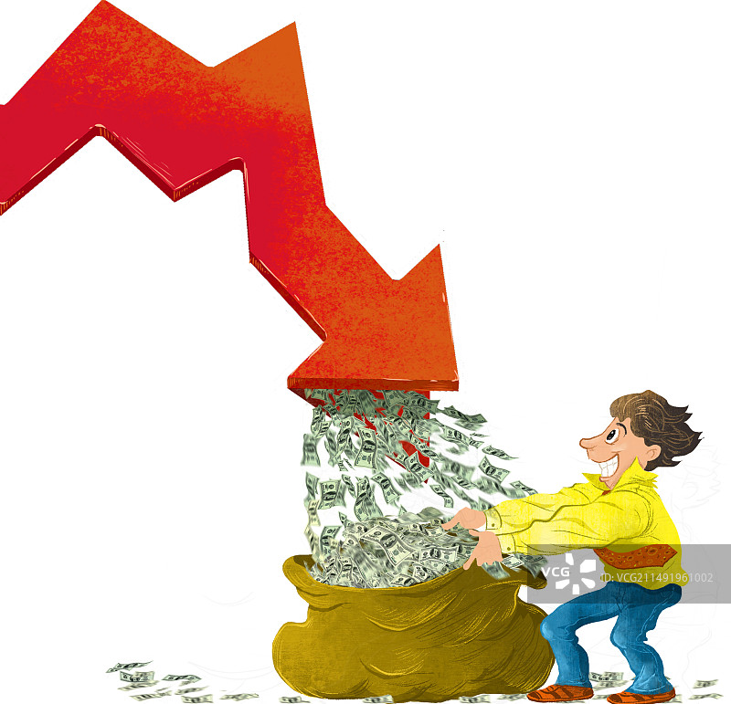 投资美元获得收益图片素材