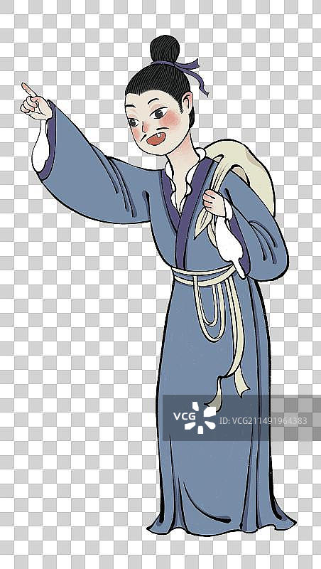 古诗词中年人询问说话古代诗人人物元素图片素材