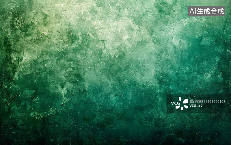 【AI数字艺术】绿色墙壁纹理背景图片素材