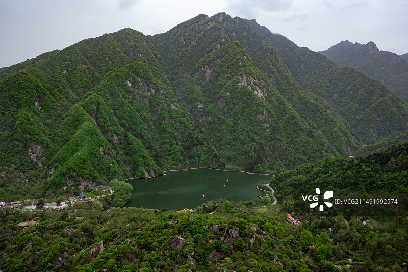 西安秦岭翠华山图片素材