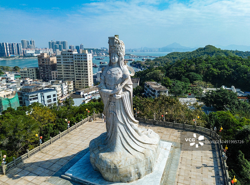 汕尾 凤山祖庙 妈祖文化广场 滨海大道 屿仔岛 凤仪台图片素材