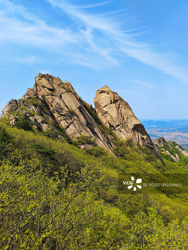 辽宁丹东凤凰山图片素材