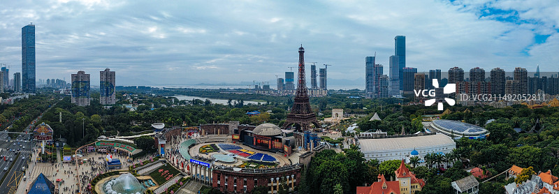 深圳 世界之窗 华侨城 世纪假日广场 深南大道 世纪村 白石洲 (33)-Pano图片素材
