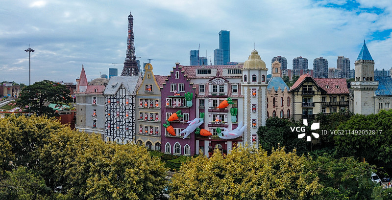 深圳 世界之窗 华侨城 世纪假日广场 深南大道 世纪村 白石洲 (33)-Pano图片素材