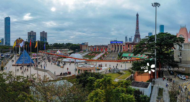 深圳 世界之窗 华侨城 世纪假日广场 深南大道 世纪村 白石洲 (33)-Pano图片素材