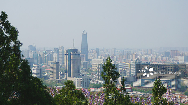 济南市中区  邀你登高望远图片素材