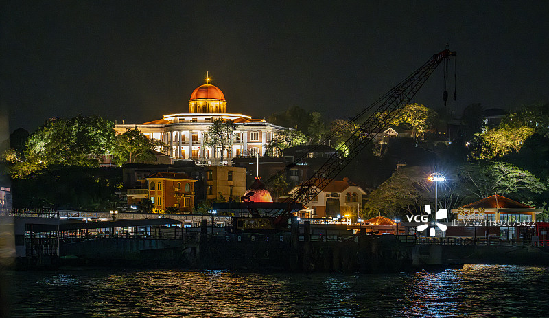厦门鼓浪屿八卦楼—风琴博物馆图片素材