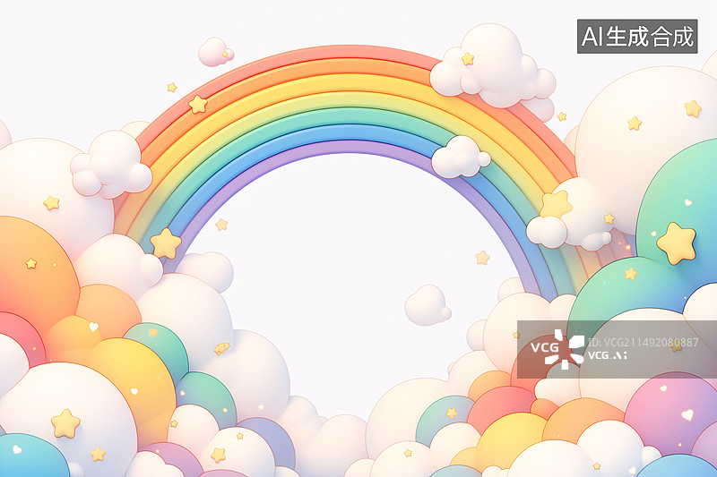 【AI数字艺术】背景-童话背景图片素材