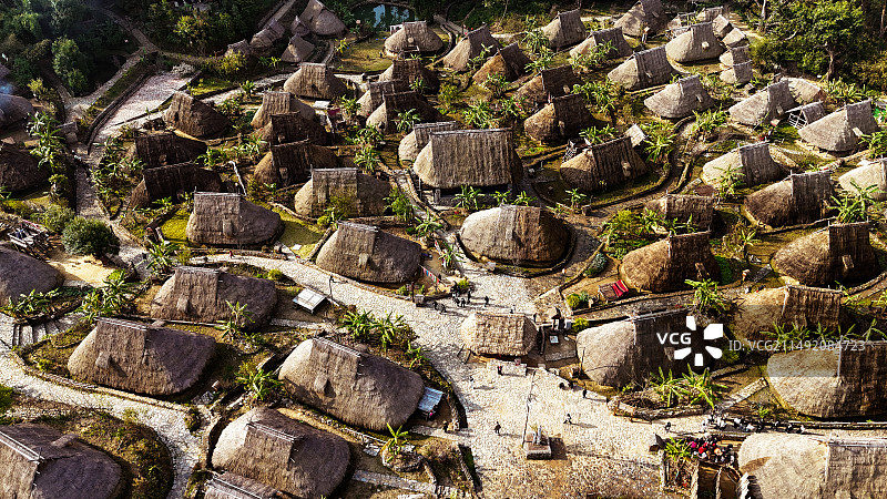 中国最后的原始部落 翁丁古寨图片素材