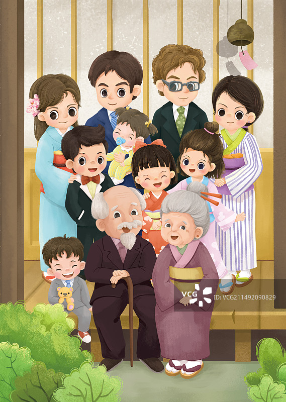 全家福图片素材