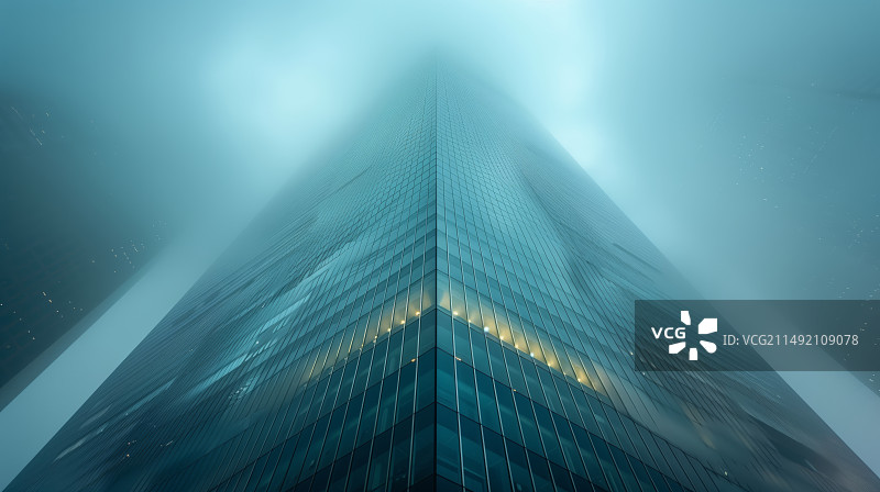 仰拍高楼13-2图片素材