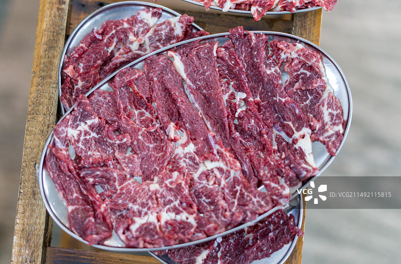 雪化牛肉图片素材