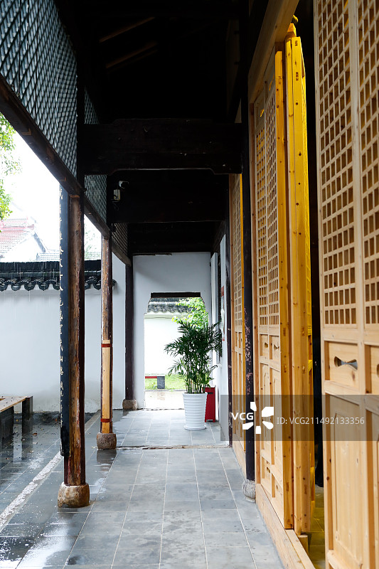 安徽省安庆市两邓故居陈列馆邓稼先邓石如旧居图片素材