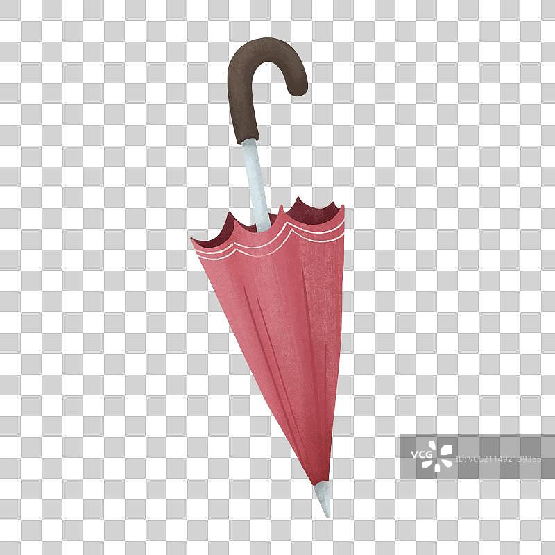 红色雨伞图片素材