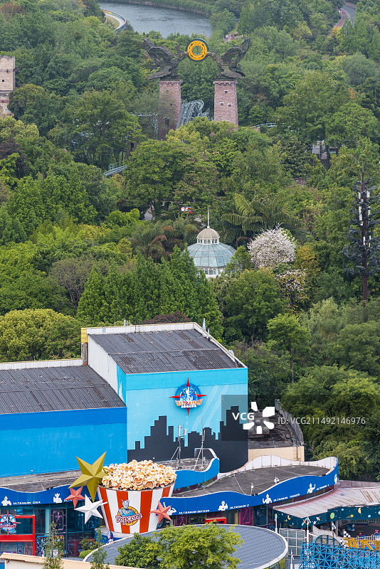 国家AAAA景区，成都欢乐谷图片素材