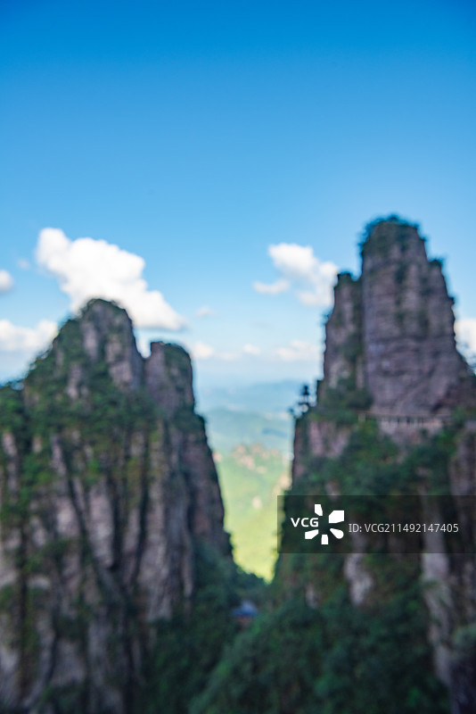 广西贵港市平南县北帝山夏日美景图片素材