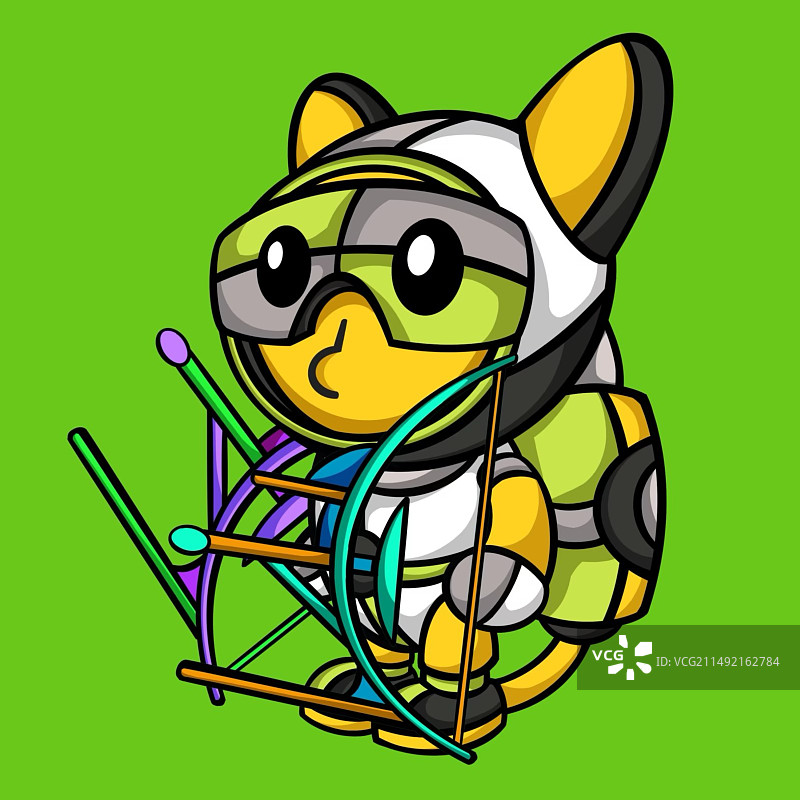 IP设计，射箭图片素材