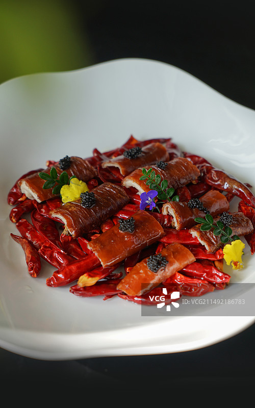 香辣脆皮肠图片素材