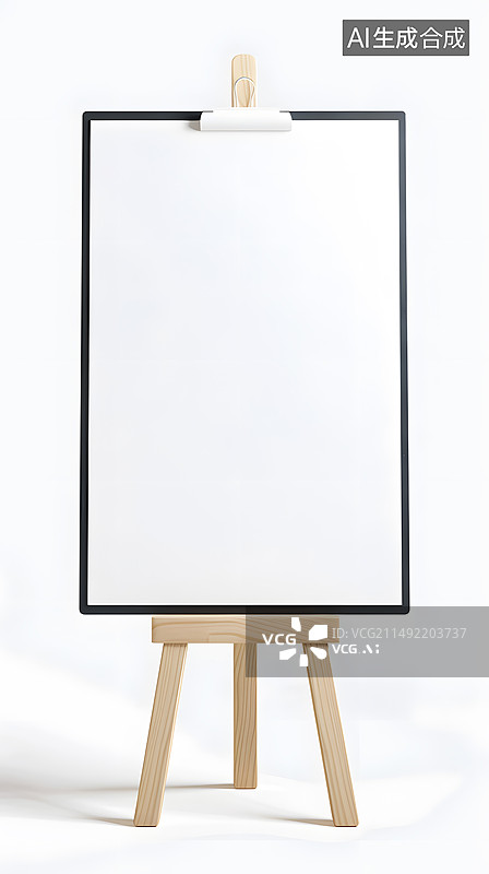 【AI数字艺术】空白画板模板图片素材