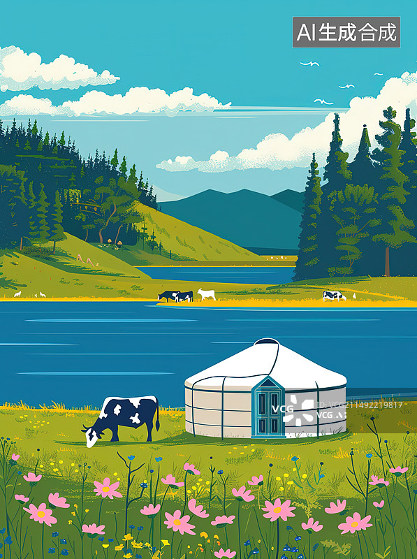 【AI数字艺术】户外自然风光图片素材
